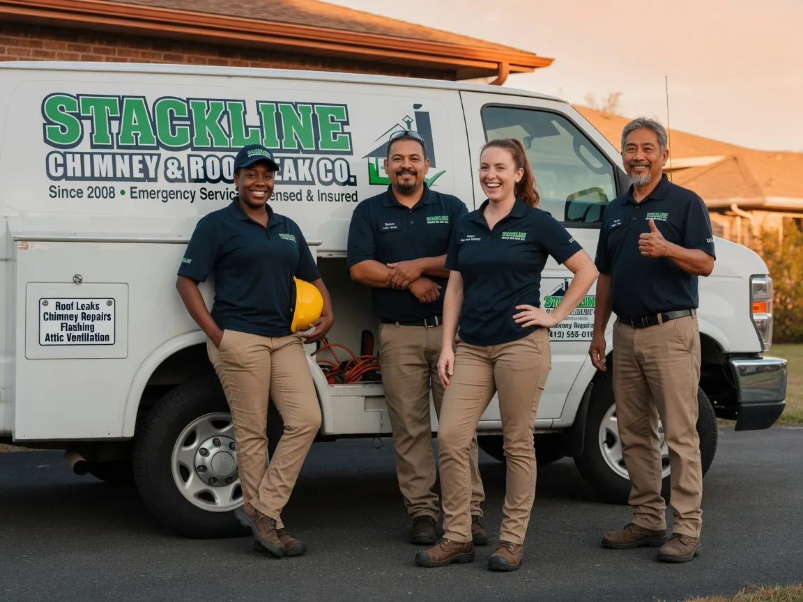 Chimney flashing repair company in Manteca, CA